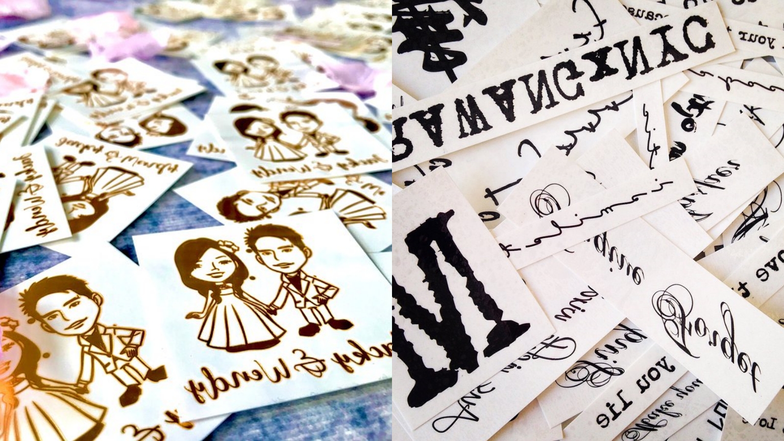 紋身貼紙推薦8：客製化紋身貼紙