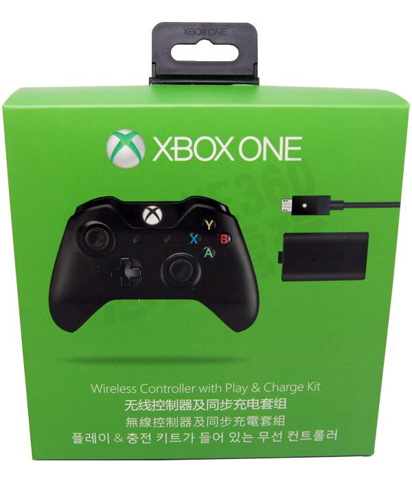 XBOXONE 原廠無線控制器與同步充電套件組 手把 把手 充電(PC可用) 公司貨 XBOX ONE【台中恐龍電玩】