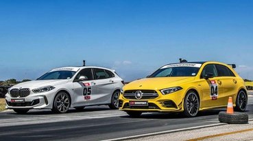 德系小鋼砲的究極對決！賓士 AMG A35 與 BMW M135i 直線加速競賽影片曝光！