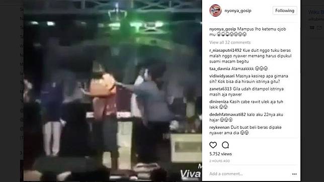 Alamak! Lagi Asik Nyawer, Pria Ini Dilabrak dan Diamuk Sang Istri