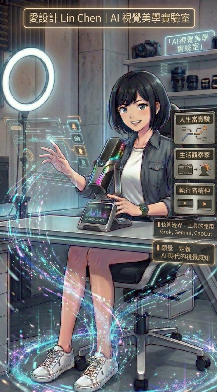 愛設計 Lin Chen | AI視覺美學實驗室