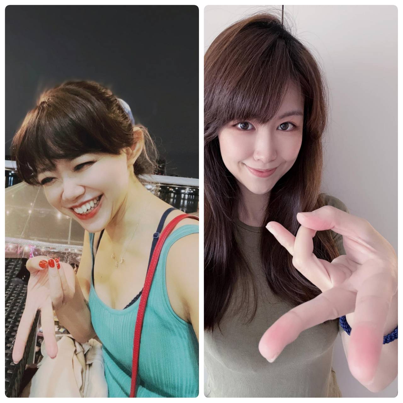 倒V的「辣妹PEACE」是現在最潮的拍照手勢