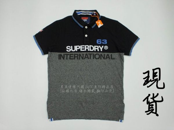 美國代購 現貨 Superdry 極度乾燥 International Polo衫 (XL-2XL)