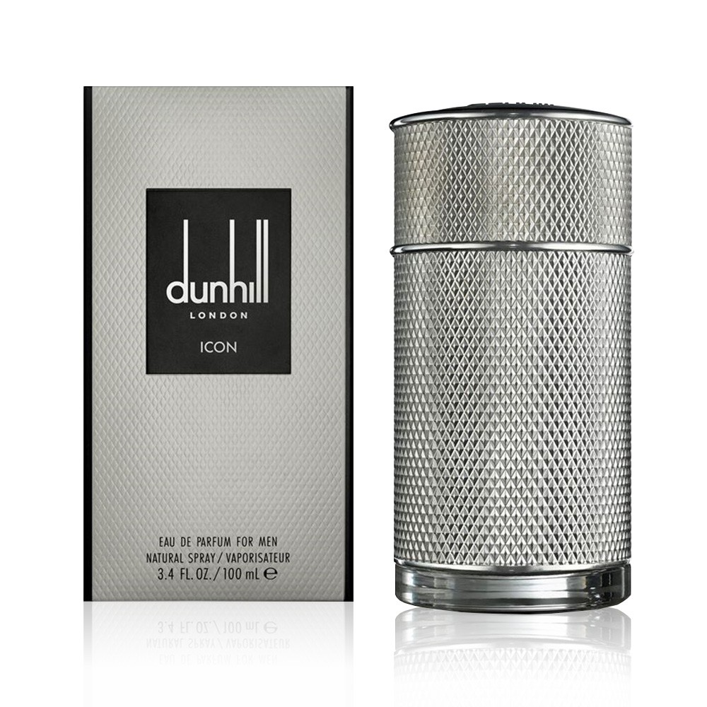 將英倫紳士生活風尚英式精湛工藝技術男裝、皮件、名筆和男仕等配件，昇華至無與倫比的新境界。全新推出的 dunhill ICON 經典男性淡香精靈感取自於令人回味早期英國汽車駕駛剛起步的美妙年代，喚起新一