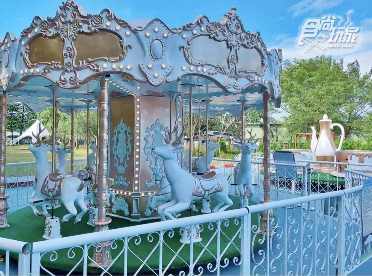 露營車有網美大浴缸！松鼠主題露營「朋趣」爽嗑火烤兩吃，還有旋轉木馬可玩