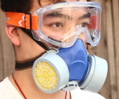 防毒面具噴漆專用防毒口罩甲醛防煙化工業農藥 防塵 防油煙面罩