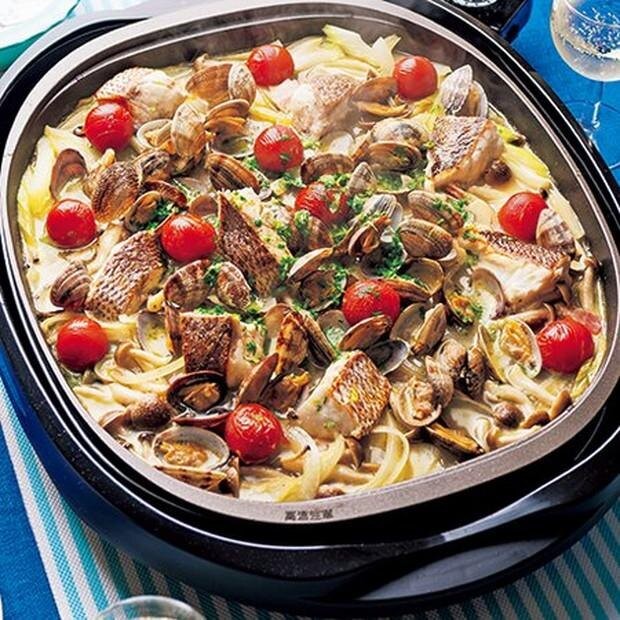 パエリア ビビンバ チーズタッカルビ 連休は家族でわいわいホットプレートを囲もう