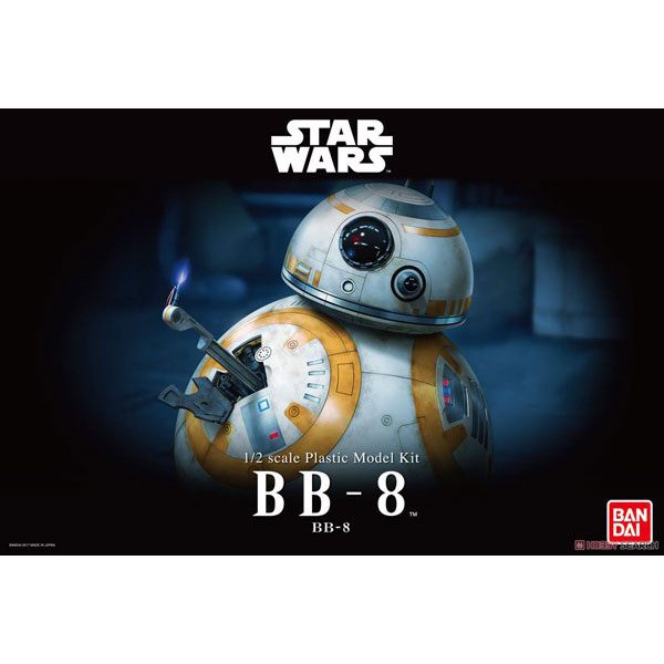 玩具e哥 組裝模型 1/2 STAR WARS 星際大戰7 原力覺醒 BB-8 09058