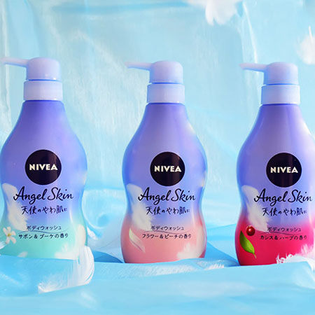 日本 NIVEA 妮維雅 天使柔膚沐浴乳 480ml 沐浴 身體 洗澡 清潔 沐浴乳 花王 KAO