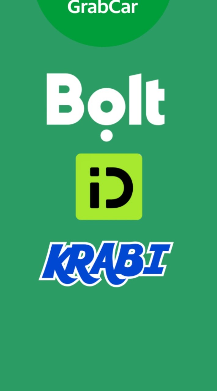 Krabi App Taxi Bolt Grab Indrive