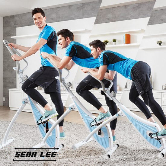 韓國SEAN LEE無座椅靜音健身車家用腳踏磁控健身房折疊動感單車