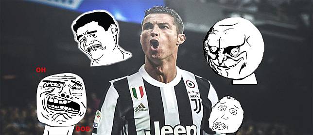 Bye Bye Mantan 10 Meme Kocak Kepindahan Christiano Ronaldo Ke Juventus Jalantikus Com Line Today