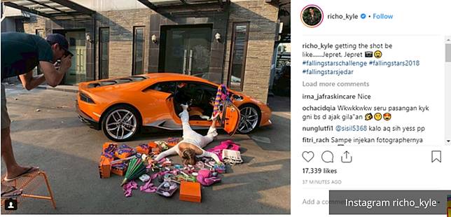 Usaha Richard Kyle untuk memotret Jessica Iskandar