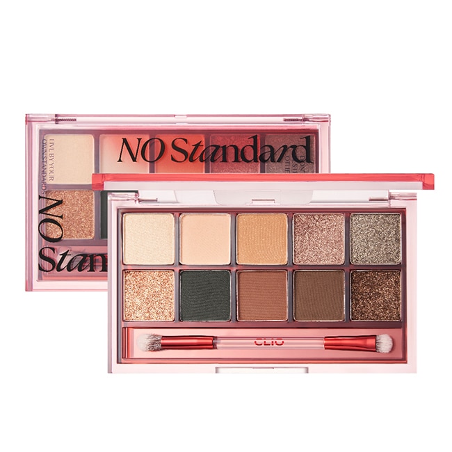 珂莉奧 璀璨星沙十色眼影盤16 典雅栗棕