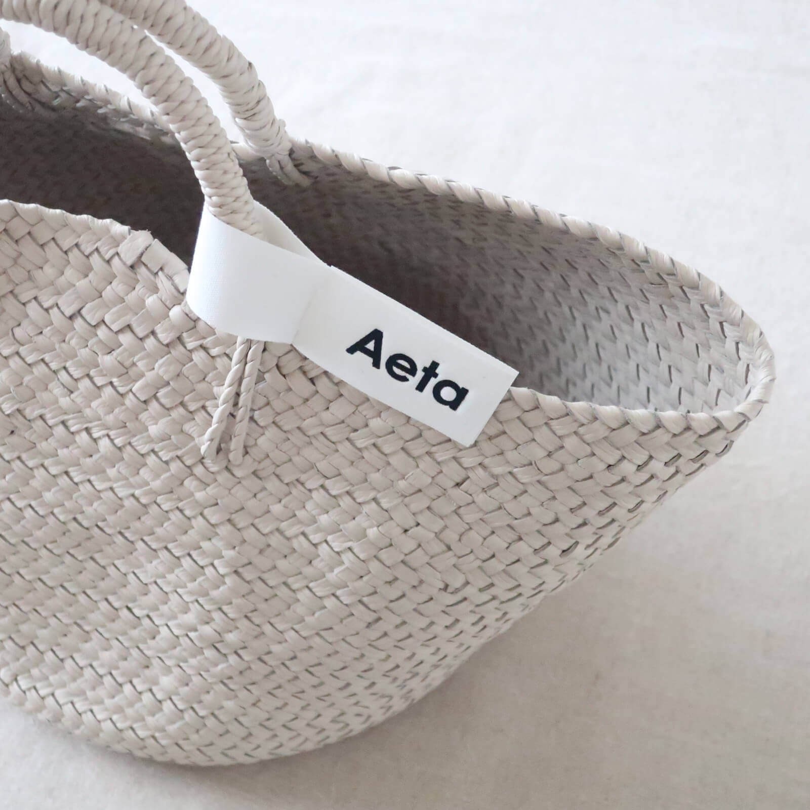 IROHA⭐︎Aeta ホワイト かごバッグ IROHA⭐︎様専用Aeta ホワイト かごバッグ
