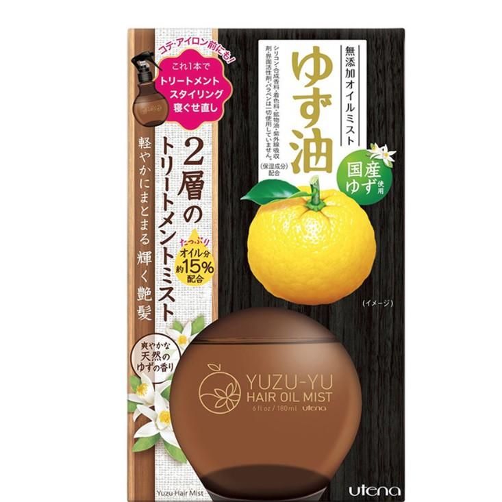 日本 UTENA YUZU-YU 天然柚子香 髮妝水 180ml