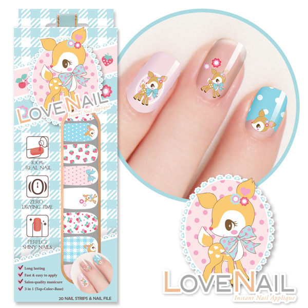 【Hummingmint x LOVE NAIL】限定版指甲油貼(幸福甜果實)