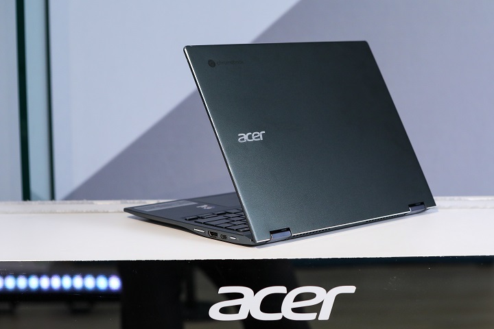 Acer Chromebook Spin 713 與 311 可翻轉設計，符合 Project Athena 驗證