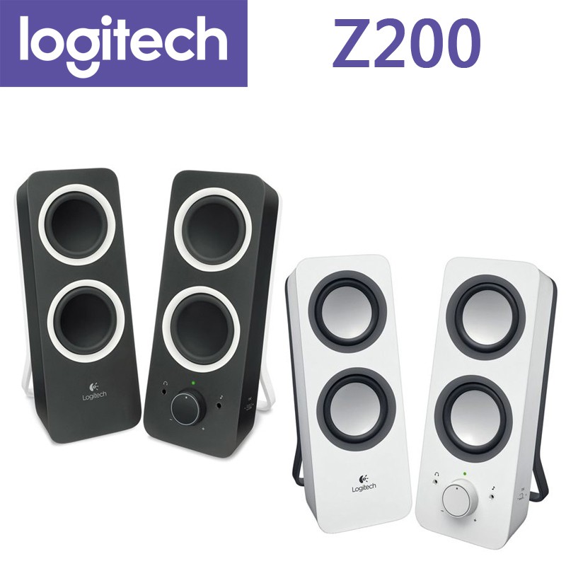 【商品特色】羅技 Z200使用洋溢室內的聲音和可調整的低音，讓您的音樂與電影體驗更加豐富。簡單的控制方式讓您可以從右音箱控制所有功能。飽滿立體聲可調整低音簡便的控制方式【商品規格】尺寸 高 x 寬 x