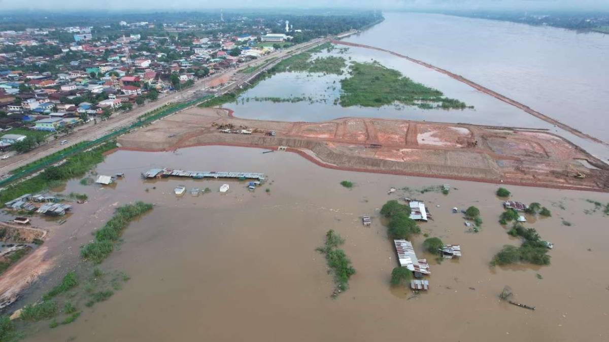 “Bueng Kan”，湄公河三年来最高水位，淹没湄公河沿岸的地标建筑紧急订单