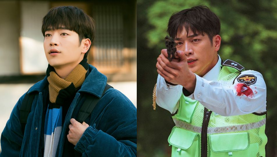 徐康俊在劇裡根本荷爾蒙爆棚，不管為了追捕犯人大汗淋漓的樣子，還是被反派拿槍抵著頭、護住女主，都超Man，讓人很想躲在他背後被他保護。