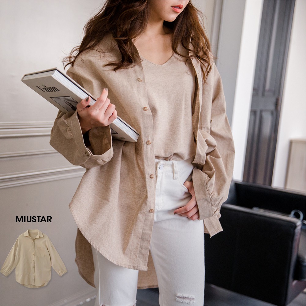 #MIUSTAR #MIUSTAR襯衫--MIUSTAR獨享活動--❤不定期滿額優惠❤15天鑑賞期~全新品退貨無負擔，免運費上門取件 活動一：不分新客舊用戶關注本賣場，截圖回傳聊聊，購物減$10優惠。