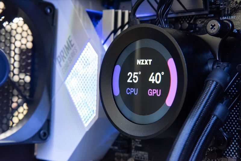 液晶モニターで 魅せる Nzxt Kraken Z63 は簡易水冷cpuクーラー新定番の筆頭候補