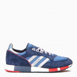 Boston Super sneakers by adidas Originals featuring textile upper with leather overlays, colour bloc