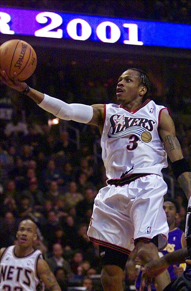 Allen Iverson。(圖片來源 LINE TODAY：AP/達志影像） <br />