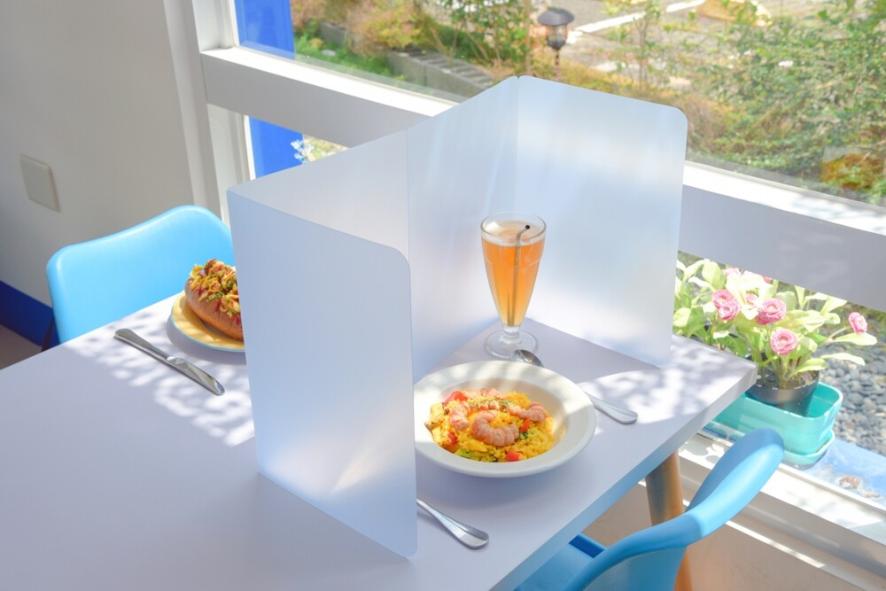 連勤牌 lanchyn lc-lc-1901可收納防疫隔板 防疫抗菌 收收納方便