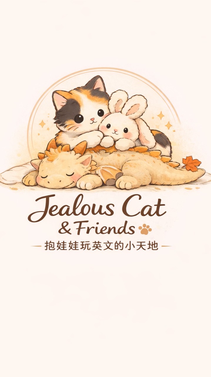 Jealous Cat & Friends｜跟Sha一起玩娃娃| Jellycat & Others