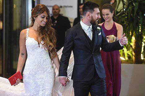 Karpet Merah dan Mewahnya Pernikahan Messi - Antonella