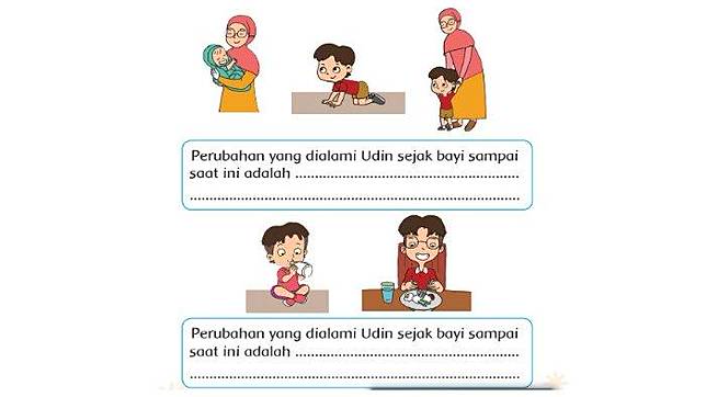 Siap Grak Kunci Jawaban Kelas 3 Sd Tema 1 Halaman 52 53 54 58 59 61