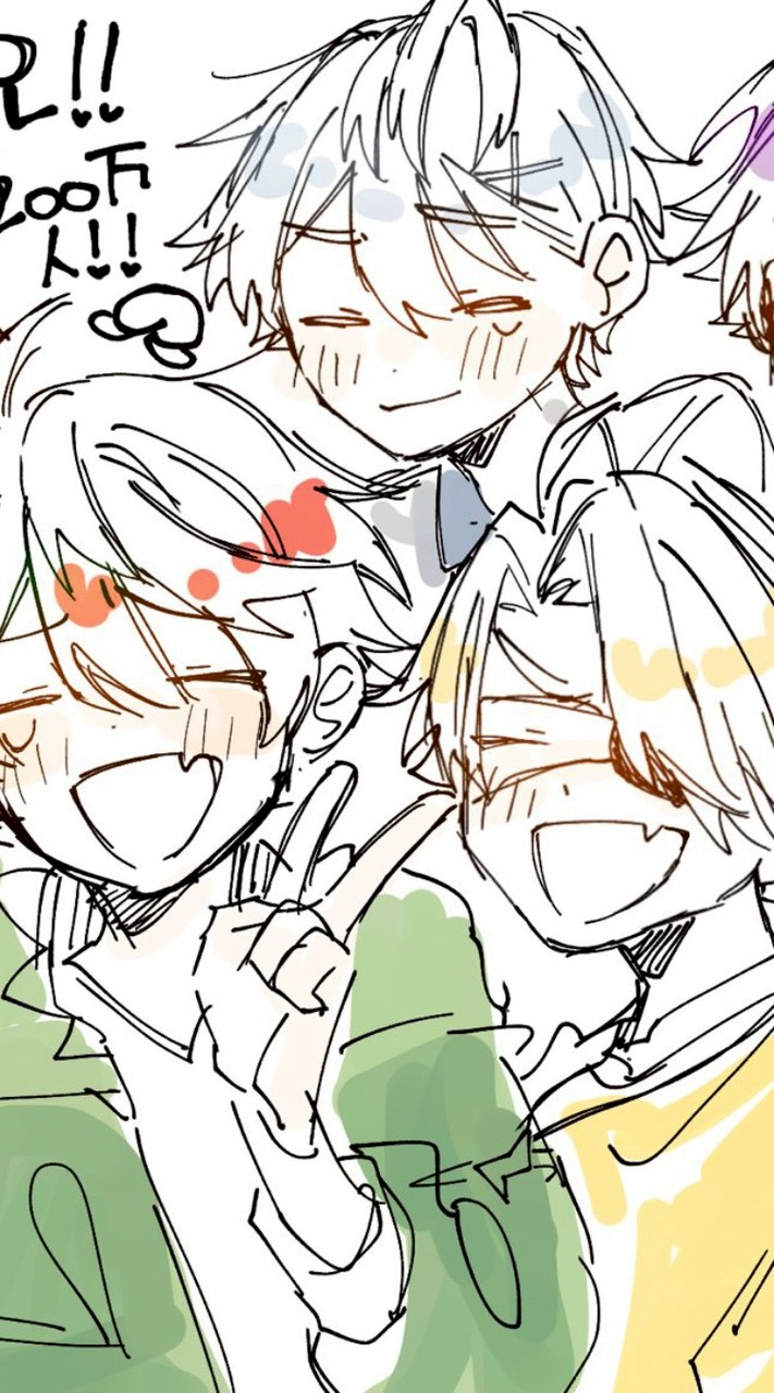 騒げ暴れろ野郎ども💘💘虹桃緩なり⁉️⁉️