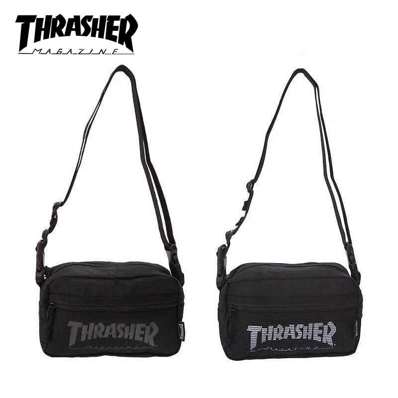 【滿300可用免運券】【THRASHER】Shoulder Bag 小包 側包 腰包 斜背包 日本限定款 男女款 可搭配免運券折抵運費!!