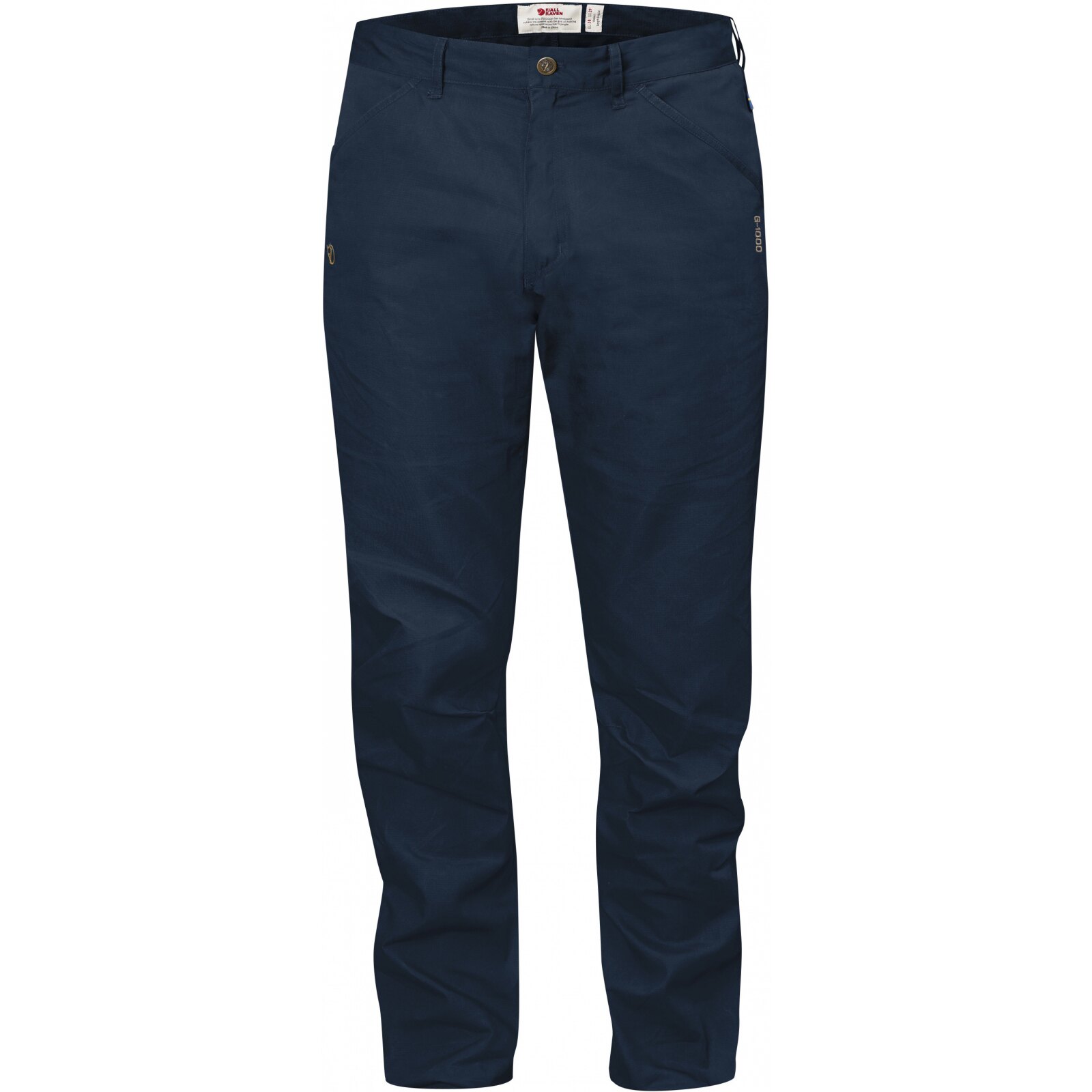Fjallraven 瑞典北極狐 / 小狐狸 High Coast Trousers G-1000Lite 輕量透氣健行/登山長褲 男款 F82461-560-海軍藍 P124 【Happy Outd