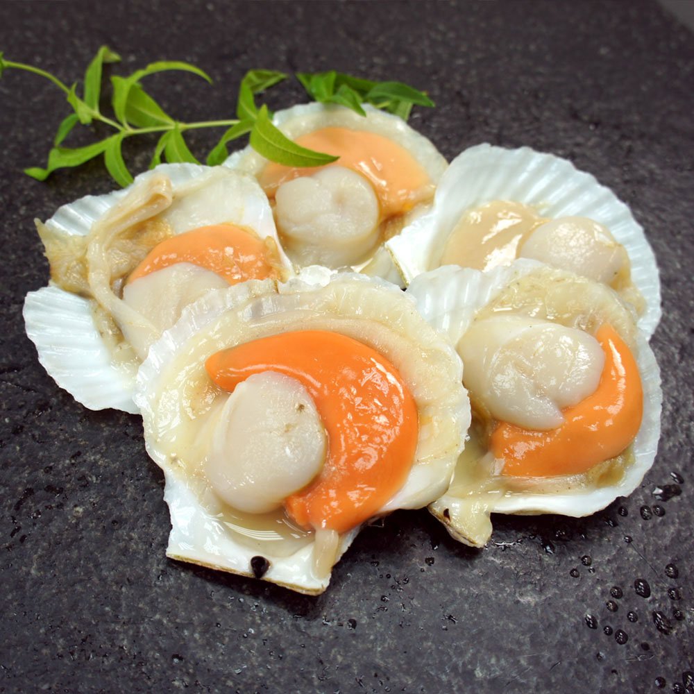 ★鮮甜的扇貝只要簡單放進烤箱燒烤 ★品嘗最感動的滋味!!★鮮甜的扇貝只要簡單放進烤箱燒烤