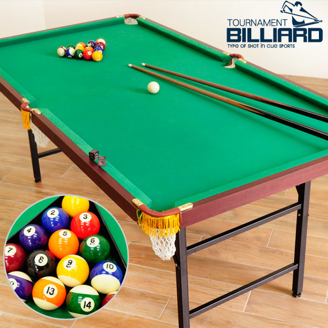 折合型家用186X99撞球台(內含完整配件) C167-Y1801