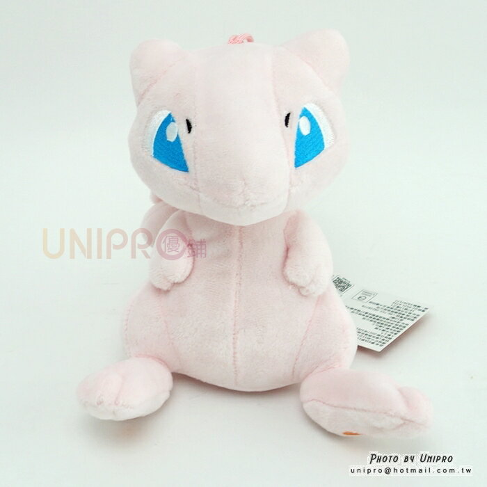 【UNIPRO】神奇寶貝 XY 夢幻 Mewtwo 16公分 絨毛娃娃 玩偶 吸盤吊飾 禮物 正版授權 寶可夢 Pokemon Go 超夢進化前