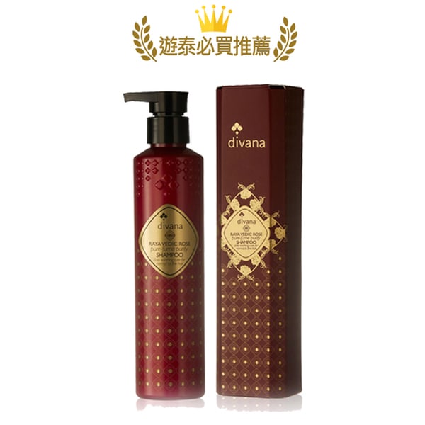 divana 拉亞吠陀玫瑰純噴霧潔淨洗髮精 210ml