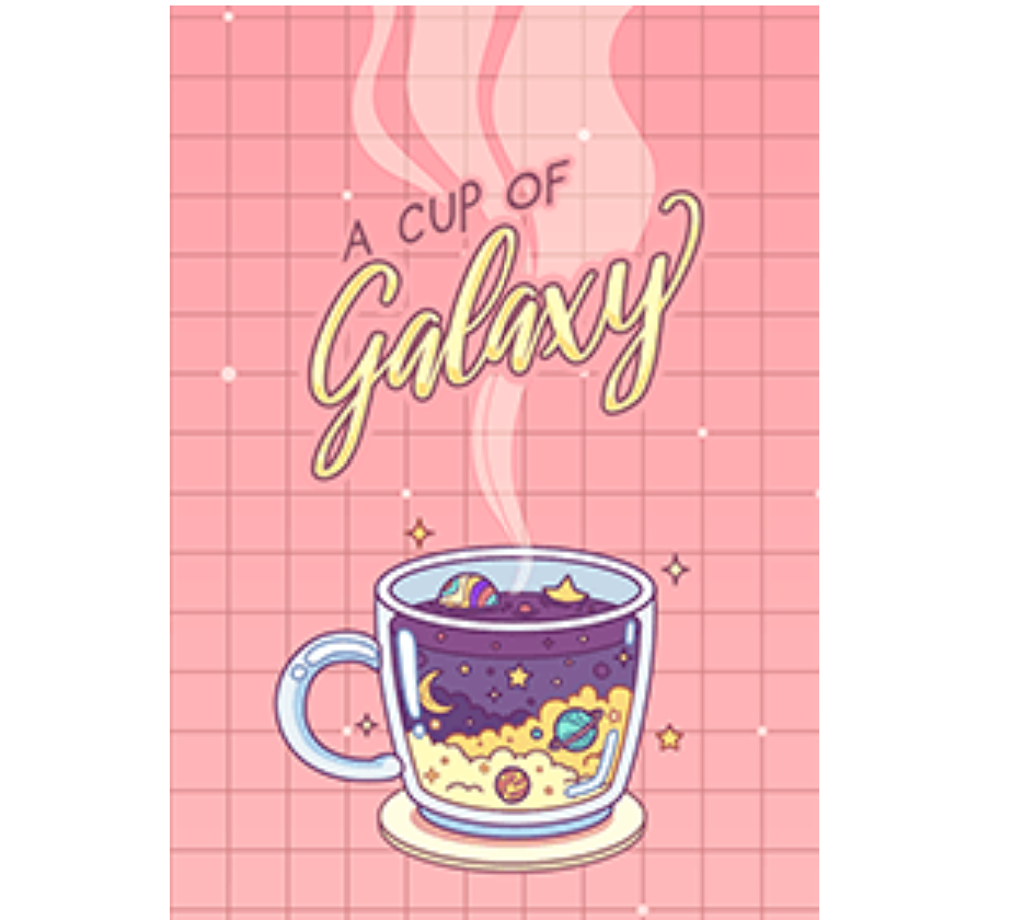 a cup of galaxy