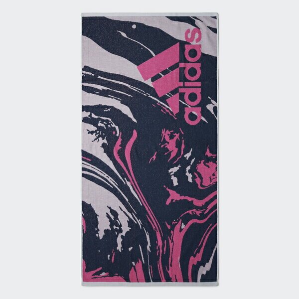 Adidas Micapulco Towel [GM5333] 毛巾 海灘巾 運動 訓練 健身 速乾 70x140 藍粉
