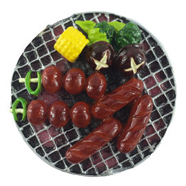 【收藏天地】台灣紀念品＊台灣土產冰箱貼-香腸