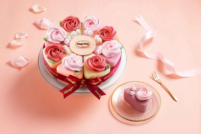 2023母親節蛋糕推薦！LADY M草莓奶油千層、哈根達斯皇冠冰淇淋蛋糕、顆顆送進媽媽心坎