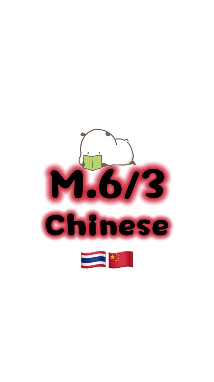 M.6/3 Chinese Class