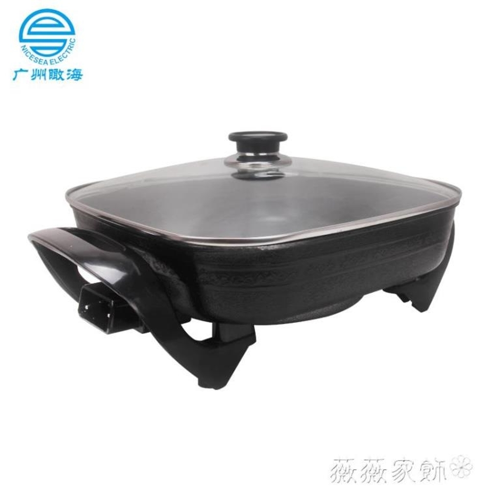 電烤盤 110V伏出國美國日本加拿大台灣電熱煮鍋電火鍋電炒鍋煎鍋烤盤 MKS 薇薇家飾