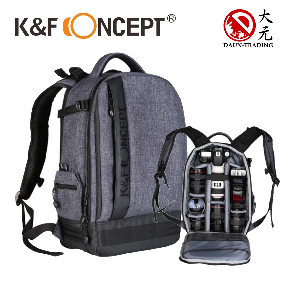 K&F Concept 多功能 大型單反相機背包 旅行戶外 攝影 後背包 KF13.044【免運】