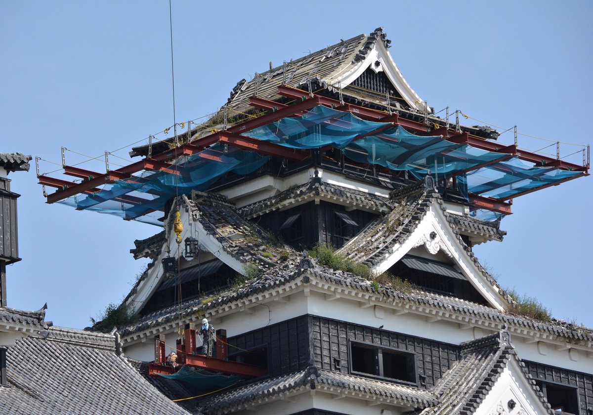 熊本城近況 天守閣復修工程爭取在19年完成 Line購物