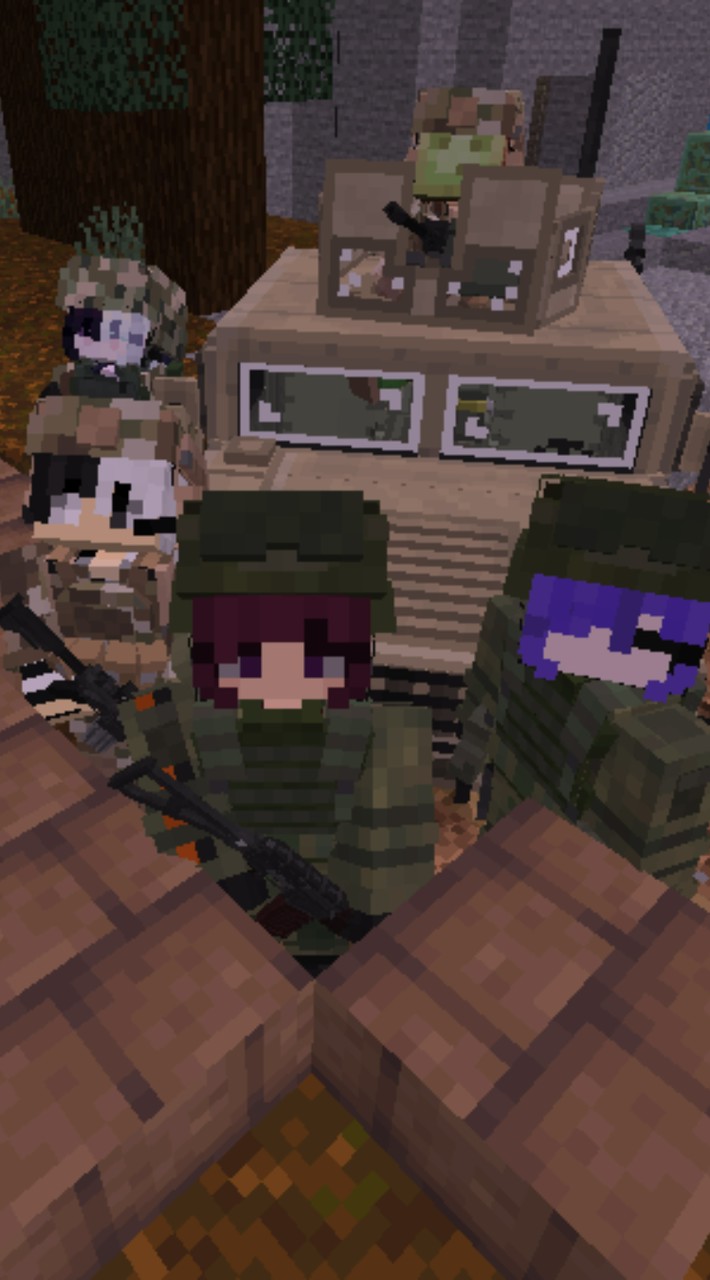 マイクラ統合版　銃アドオンでPVPするやつ(不定期