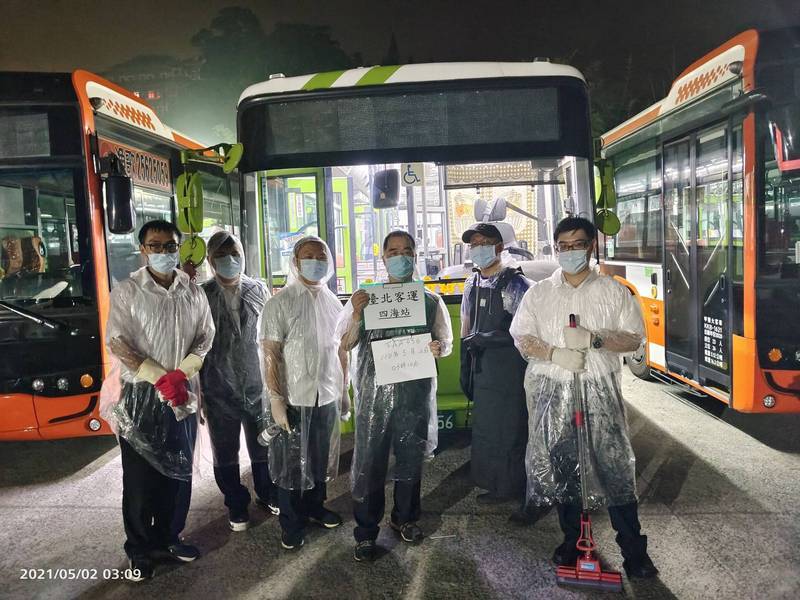 本土案例曾搭北市公車客運業者凌晨急消毒 自由電子報 Line Today